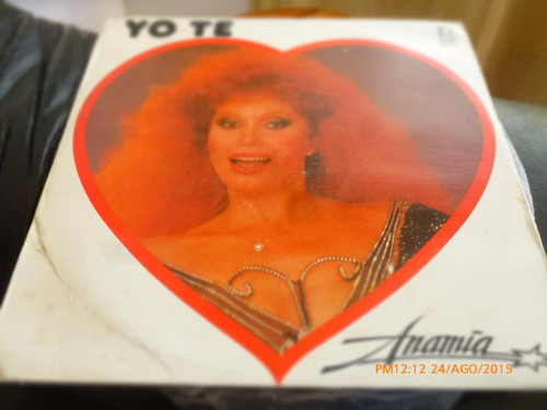 Vinilo Lp De Anamia --yo Te Amo (u1209