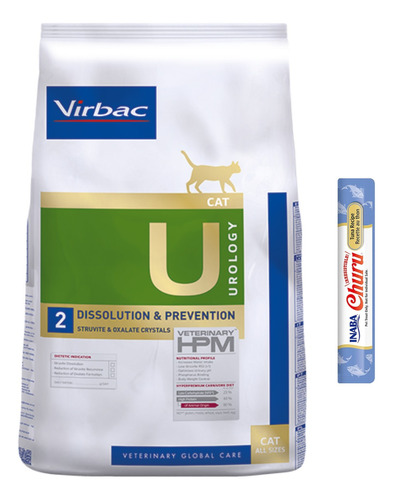 Hpm Virbac Urology Dissolution & Prevention Para Gato 7kg Ms