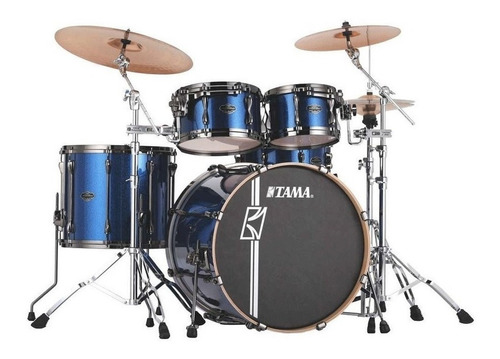 Bateria Tama Superstar Hyper-d Azul 5pzas.