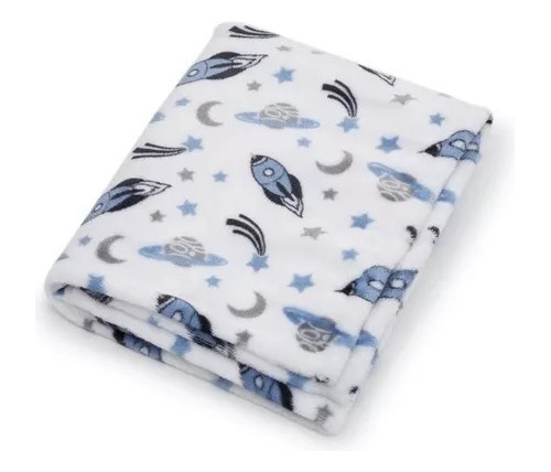 Manta Baby Cobertor Microfibra Macio Foguete Anti-alergico