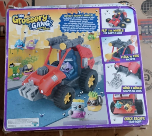 Grossery Gang Rotbot Hovercraft 2 En 1 Assault Vehicle (Usado)