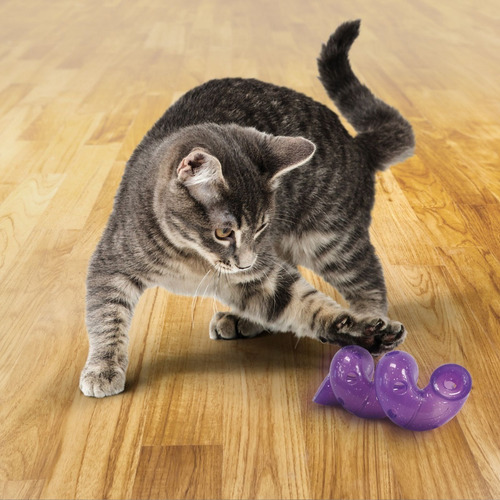 Imagem 2 de 3 de Brinquedo Gatos Kong Bat A Bout Spiral Catnip