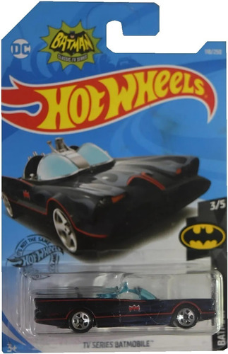 Hot Wheels Tv Series Batmobile #118 Es Dificil De Conseguir!