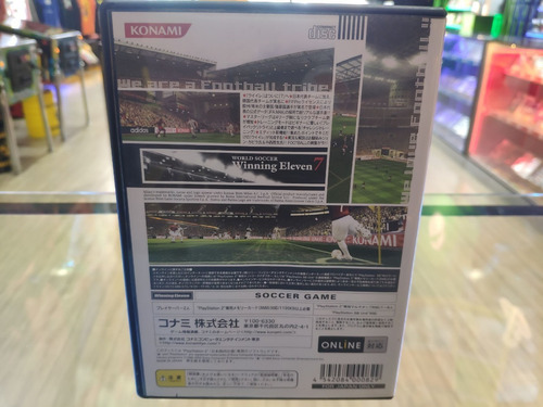 Ps2 Winning Eleven 7 Versão Jp - Usado (Usado)