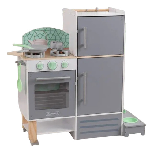 Kidkraft: Cocina Y Lavanderia 2 En 1