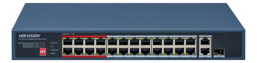 Switch Hikvision 24p Poe Ds-3e0326p-e/m(c)