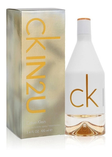 Perfume Ckin 2u Calvin Klein Woman 100 Edt  