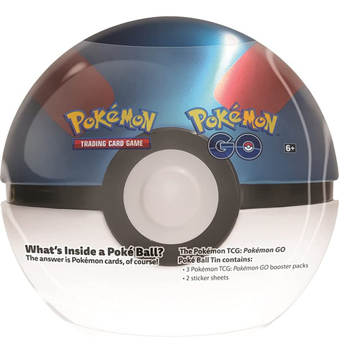 Pokémon Tcg: Lata Poké Ball De Pokémon Go
