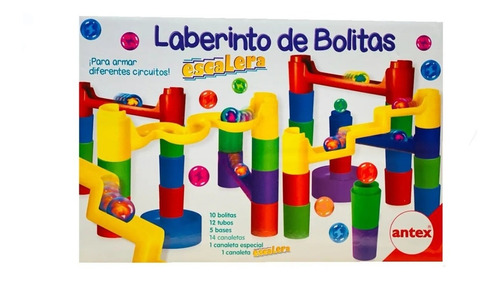 Imagen 2 de 6 de Laberinto De Bolitas Escalera Antex Playking
