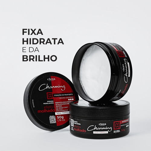 Pomada Capilar Modeladora Charming Extra Forte 50g