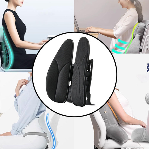 Cojín De Apoyo Lumbar Para Respaldo De Comodidad Mejorada