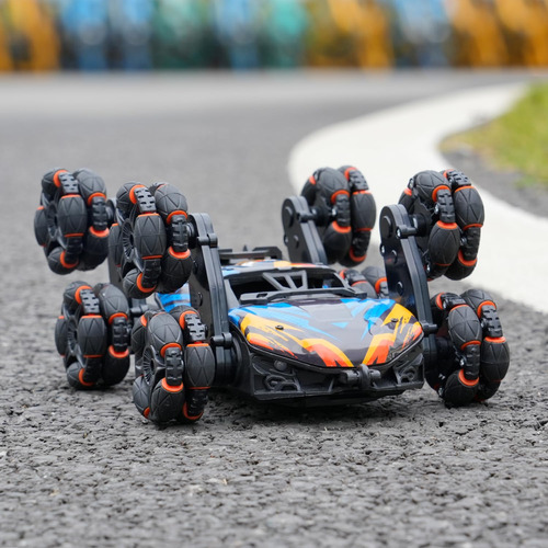 Rc Stunt Car Nexbox Cool 8 Wheels Hand Controlled For Boys