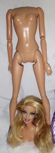 Barbie Swappin Styles Vestido Morado (Usado)