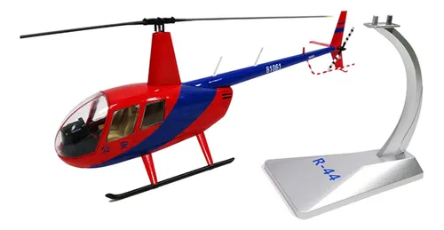 1:32 Robinson R44 Air Force Diecast Modelo De Avión Con