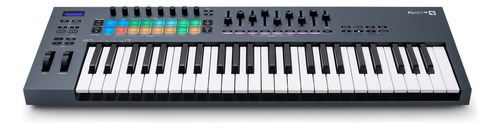 Controlador Midi Novation Flkey 49 Teclas 16 Pads 9 Faders