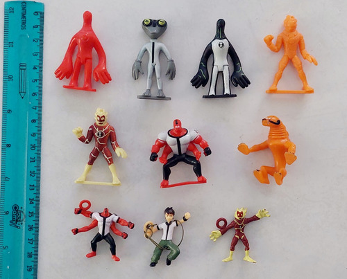 Set Figuras Ben 10 De Marinela De Los 90' C7 (Usado)