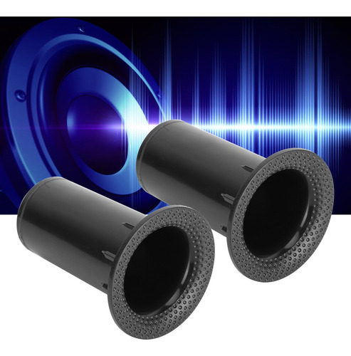 Tubo Inversor De Altavoz De Woofer De 4 Piezas Con Abertura