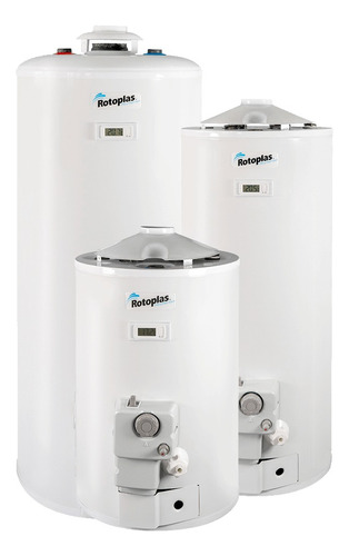 Termotanque Rotoplas 85 Litros Multigas Superior Pie Colgar