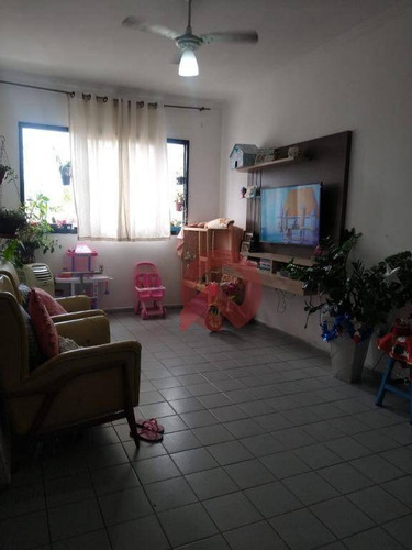 Imagem 4 de 13 de Apartamento Com 1 Dormitório À Venda, 52 M² Por R$ 145.000 - Vila Guilhermina - Praia Grande/sp - Ap3197