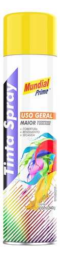 Tinta Spray Todas As Cores 400ml Uso Geral Mundial Prime