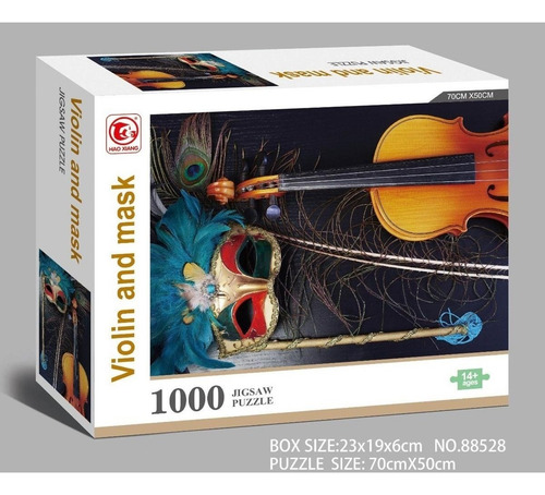 Puzzle 1000 Piezas Violin Y Mascara