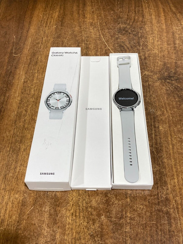 Samsung Galaxy Watch6 Classic 47mm Sm-r960 Silver 16gb