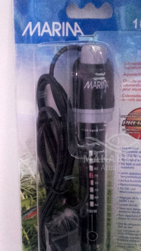 Imagen 3 de 8 de Calefactor Automatico Pecera Acuario Marina 100w