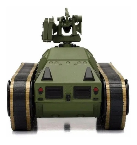 Rapidos Y Furiosos Johnnys Honda Ripsaw 5200 1:24 Toy 97401 Color Verde Oscuro