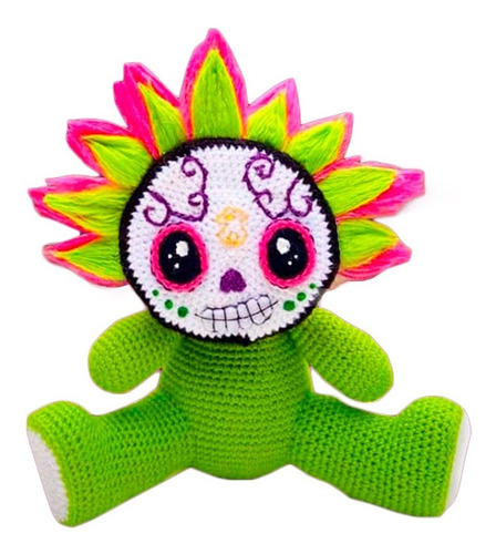 Imagen 1 de 1 de Muñeco Amigurumi Mexicano Chingorín