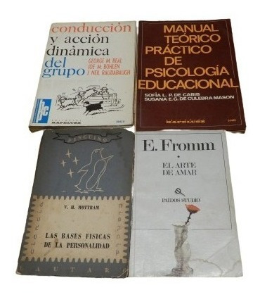 Lote De 4 Libros De Psicología. Arte De Amar, Personal&-.