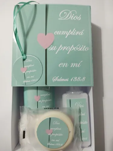 Set Souvenirs Frases Bíblicas Caja X 10