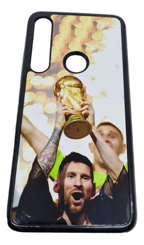 Funda Messi Campeon Mundo Compatible Moto G8 Play One Macro