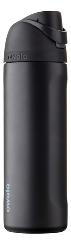 Termo Owala Freesip 24oz Acero Inoxidable Negro Intenso
