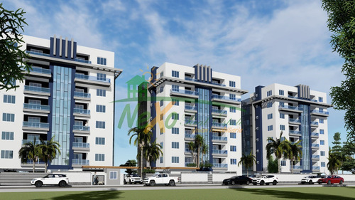 Imagen 3 de 11 de Apartamento En Torre Próximo Al Homs Santiago (eaa-387 A)