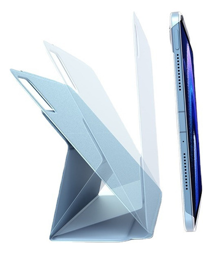 Funda Protectora Magnética Azul Para Xiaomi Tablet 6/6pro