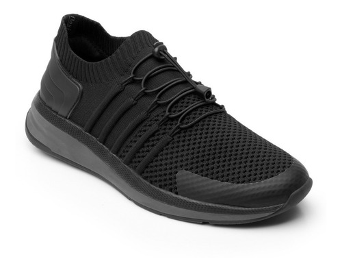 Tenis Flexi Hombre 403802 Negro Casual