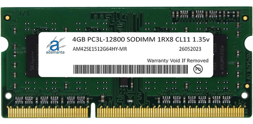 Memoria 4gb Para Apple Ddr3l 1600 Mhz Sodimm Para iMac