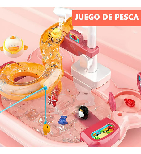 Da Fregadero De Cocina Juguetes Con Agua Corriente Fingir