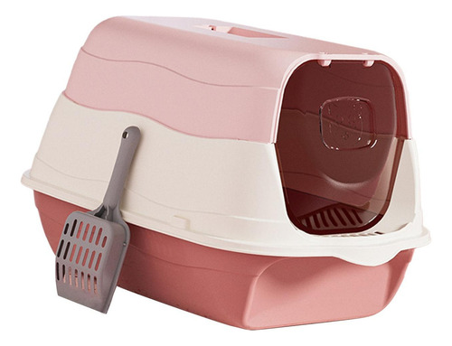 Wv Caja De Arena Para Gatos Con Capucha Y Tapa Con Puerta