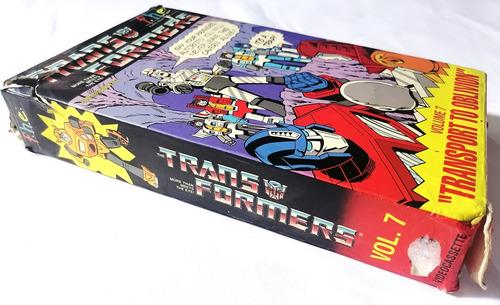 Transformers Transport To Oblivio Pelicula Formato Beta 1984 (Usado)