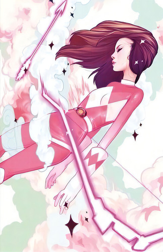 Mighty Morphin Power Rangers Pink #2b: No Aplica, De Fletcher, Brenden. Serie No Aplica, Vol. No Aplica. Editorial Kamite Comic, Tapa Blanda, Edición 1 En Español