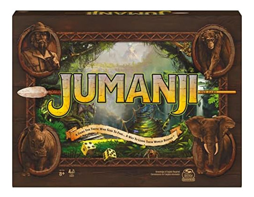 Jumanji The Game, El Clásico Juego De Mesa Familiar De Avent