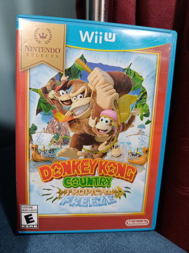 Donkey Kong Country Tropical Freeze Nintendo Wii U Original 