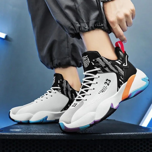 Zapatillas Para Correr Transpirables Para Hombre, Zapatillas De Baloncesto