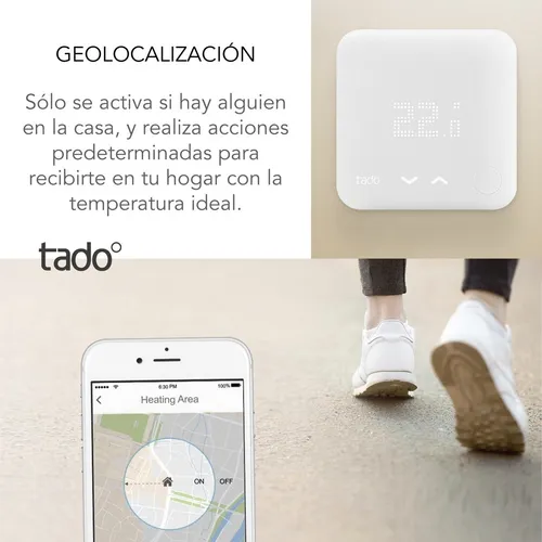 Tado Kit de Inicio V3+ Termostato Inteligente Inalámbrico