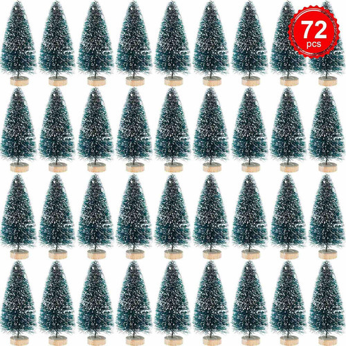 72 Miniárbol De Navidad De 4,5 Cm, Pino Pequeño