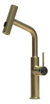 Comprar Grifería Multifuncional Dorada Acero Inoxidable Monocomando