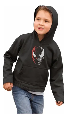 Hoodie sudadera Ni o Spider verse Mod. Spiderman venom Cuotas