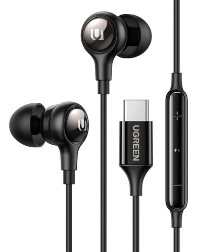 Ugreen Audifonos Tipo C Con Manos Libres Cancelación Ruido