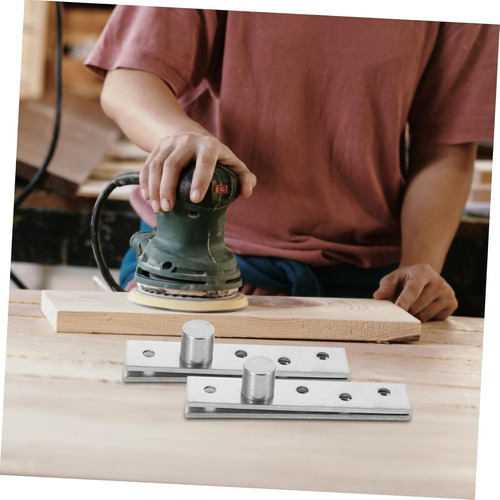 3 Bisagras Ocultas Para Puerta Giratoria De Madera De 360 Gr